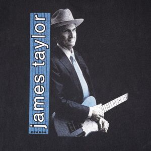 James Taylor 2014 Concert Tour‎ T-Shirt Tee Size XL Black